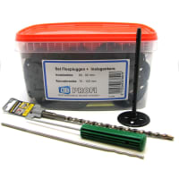 GB-Profi Verankeringsset Perfoplug Met Anker Spouwmaat 130-160mm RVS A4 40st