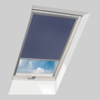 Fakro Rolgordijn Met Zijgeleiding ARP NE Z-Wave II 94x180cm Elektrisch Exclusief Voeding En Connect Set Kleur Diep Marineblauw (251)