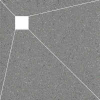 Mosa Douchetegel Wedi Fundo Ligno Plus Donkergrijs 90x90cm 13mm Modulair Mat Dessin R10B 80021CWAMR9090