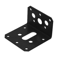 GB Hoekanker 40x60mm 60x2,5mm Epoxycoating Zwart 1st 072303B