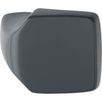 HOPPE Deurknop Voor Schild/Rozet 61G Aluminium Mat Zwart
