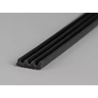 Ellen Tochtband K 9x3mm 7,5m Zelfklevend Kleine Kier Zwart