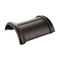 Wienerberger Halfronde Vorst Vario 225mm Zwartbruin Engobe 737 Deest