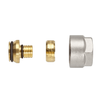 Schlüter BEKOTEC-THERM-KV DN20 Knelkoppeling 3/4 Inch 14 mm 2st Per Set BTZ2KV14