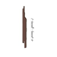 Keralit Eindkap En Connector Links 2814 Bruin Eiken Modern Houtstructuur