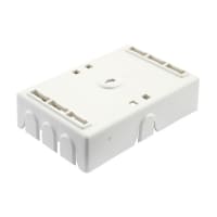 Attema Lasdoos Universeel Zonder Deksel 16mm Crème-Wit