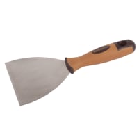 Super Prof Plamuurmes 100mm RVS Met SuperSoft Handgreep