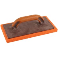 Super Prof Schuurspons Fijn 290x150x20mm Met SuperSoft Handgreep Rood