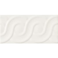 Strip Neri Relieve Clasico Biscuit 7,5x15cm Glanzend