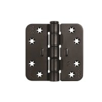 AXA Easyfix Scharnier Ronde Hoeken 89x89mm Zwart