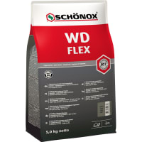 Schönox WD-Flex Voegmortel 5kg Zilvergrijs