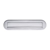 Skantrae Briefplaat Argyll Ovaal Mat Chroom Titanium