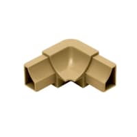 Schlüter DILEX-EH Binnenhoek 90 Graden 2 Overgangen PVC/CPE Lichtbeige I/HK2R18/HB