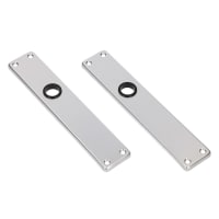 AMI Langschild Recht Blind Met Krukgat 212x41mm Aluminium F1