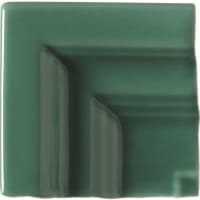 Hoek Rivièra Angulo Marco Cornisa Rimini Green 5x5cm Glanzend
