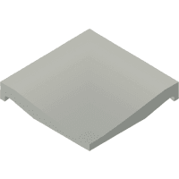 Villeroy & Boch Hoek Pro Architectura 3.0 Secret Grey 10x10cm Mat R10 3009C3600010