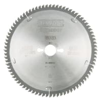 DeWALT Cirkelzaagblad Extreme DT4287QZ S40 250x30x3mm 80tands Trapeziumvlaktand