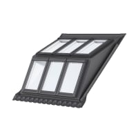 VELUX Gootstuk + Opstand EBW MK06 2032Bk Dakkapel Serre Triple