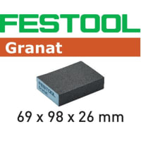 Festool Schuurblok 69x98x26 60 GR/6 Granat