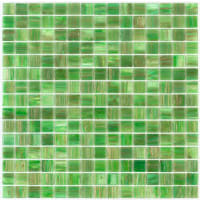 Mozaiektegel Musa Cirene Verde 32,7x32,7cm 3mm Glanzend Gerectificeerd