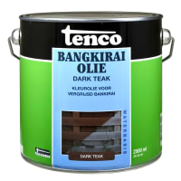 Tenco Bangkirai Olie Waterbasis 2.5L Dark Teak