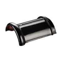 Wienerberger Halfronde Vorst Vario 225mm Zwart Verglaasd 738 Deest