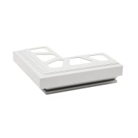 Schlüter BARA-RTK Buitenhoek 90 Graden 30mm Alu Met Kleurcoating Zuiver Wit E90/RTK30BW