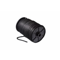 DX Bootlijn 6mm Polypropyleen Polypropyleen Geslagen 3-Strengs Zwart