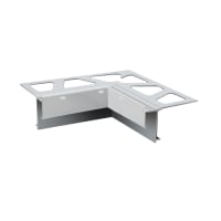 Schlüter BARA-RAKE Binnenhoek 90 Graden 21mm Alu Met Kleurcoating Pastelgrijs I90/RAKE21PG