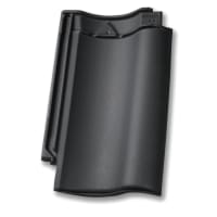 Nelskamp H-10 Dakpan Matzwart Engobe 671