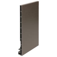 Keralit Dakrandpaneel 200mm 600cm Kwartsgrijs RAL7039 Classic Nerf