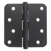 Starx Kogellagerscharnier Ronde Hoeken 89x89mm Zwart 2st