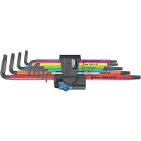 Wera Stiftsleutelset 967/9 TX XL HF 1 Multicolour Torx 9-Delig