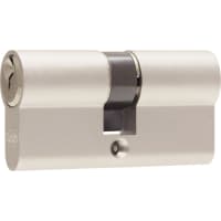 Oxloc Profielcilinder O3 Dubbel 30/30mm Staal Vernikkeld Mat SKG2