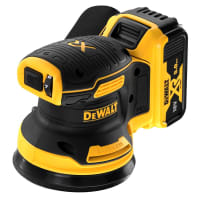 DeWALT Accu Schuurmachine Excentrisch DCW210P2QW 18V XR 125mm 2x5,0Ah In Tstak Koffer
