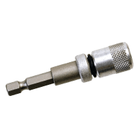 QZ Bithouder Magnetisch 1/4" 68mm Staal Verstelbaar