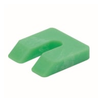 GB Uitvulplaat Met Sleuf 10mm Kunststof Groen 80st 34610