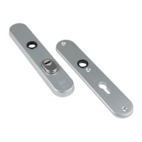 AMI Veiligheidslangschild 250/50/15 Ovaal PC72 Aluminium F1 Met Kerntrekbeveiliging