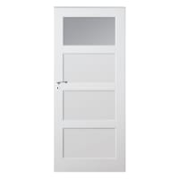 Skantrae SKS 1235 C1 Opdek Rechts 93x231.5cm Accent 1x Blank Glas 3x Paneel FSC Mix 70%