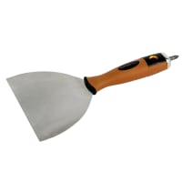 Super Prof Spachtelmes 150mm RVS Met SuperSoft Handgreep Met Bit