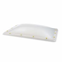 Skylux Tweewandig Koepel PC/PC 50x50cm Bolvormig Opaal