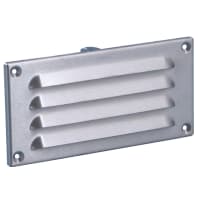 Schoepenrooster 180x90mm RVS