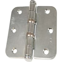 Oxloc Kogellagerscharnier Ronde Hoeken 76x76mm Verzinkt 1st