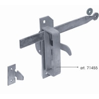 GB Paard Voor Wieringermeerklinkstel 50x4x215mm Thermisch Verzinkt 71455