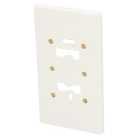 Q-Link Montageplaat 2V Felsmoer M4 Polarwit