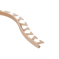 Schlüter SCHIENE-AC Decoratief Profiel Radius 6mm 250cm Alu Met Kleurcoating Bahama R/A60BH