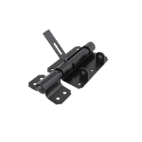 Hangslotgrendel 16mm Zwart 100x80mm