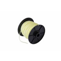 DX Starterkoord 3mm Polyamide Gevlochten Wit/Geel