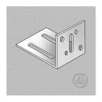 Stoelhoek Met Sleuf 75mm