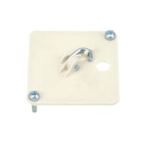 Centraaldsdeksel Vierkant Creme